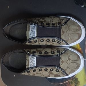 Coach slip on sneakers